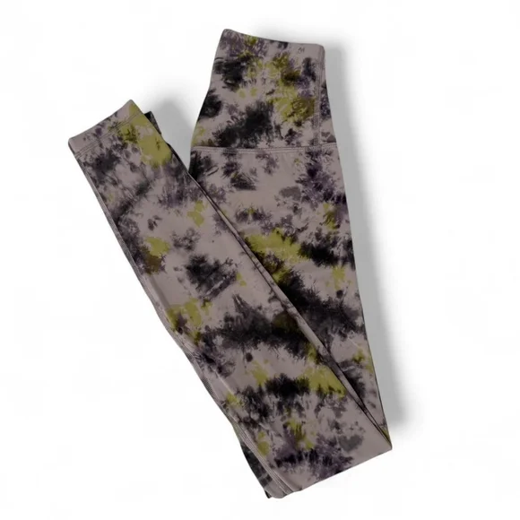 Lululemon Align HR Radial in Tie Dye Mauve Grey - Size 0 - Picture 2 of 6